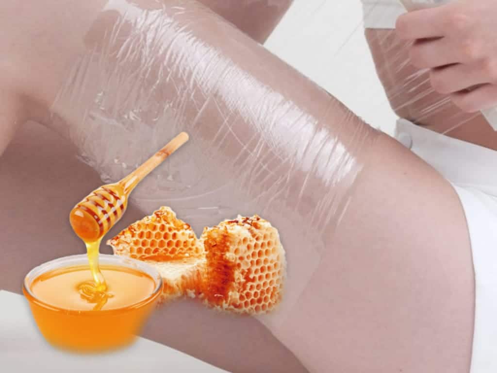 Împachetări cu miere anti "coajă de portocală"